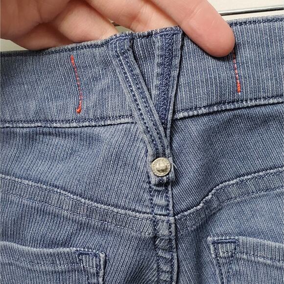 NWT! MARC Marc Jacobs Stick Workwear Faded Stripe Skinny Jeans Size 25 TALL $168 - Picture 6 of 12